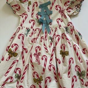 Pink Chicken Candy Cane Dress